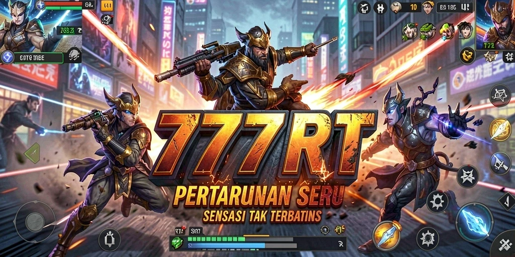 Tampilan menarik dari gameplay Fighting di 777RT.