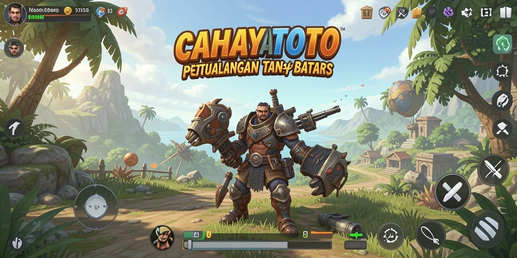 Tampilan gameplay Open World yang menakjubkan di CAHAYATOTO.