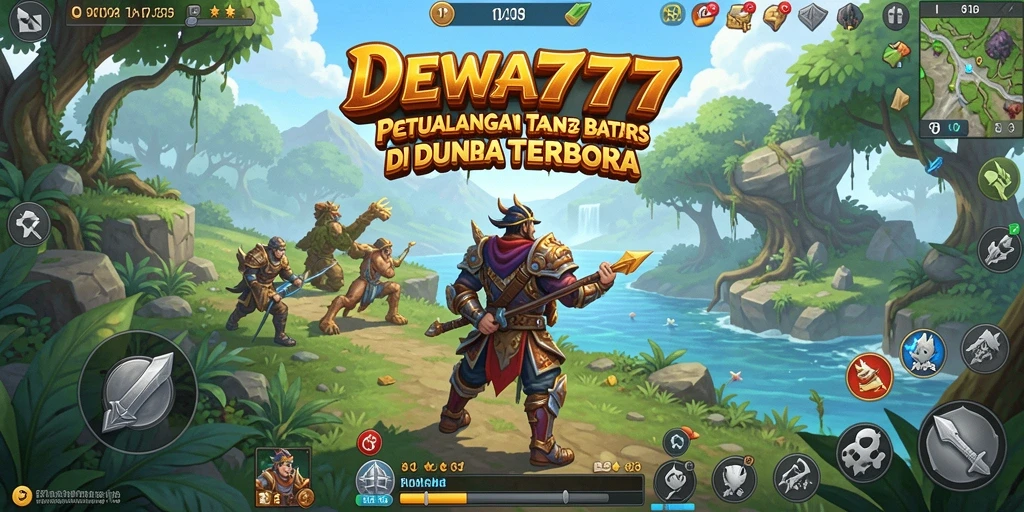 Tampilan gameplay DEWA777 yang penuh aksi di dunia terbuka.