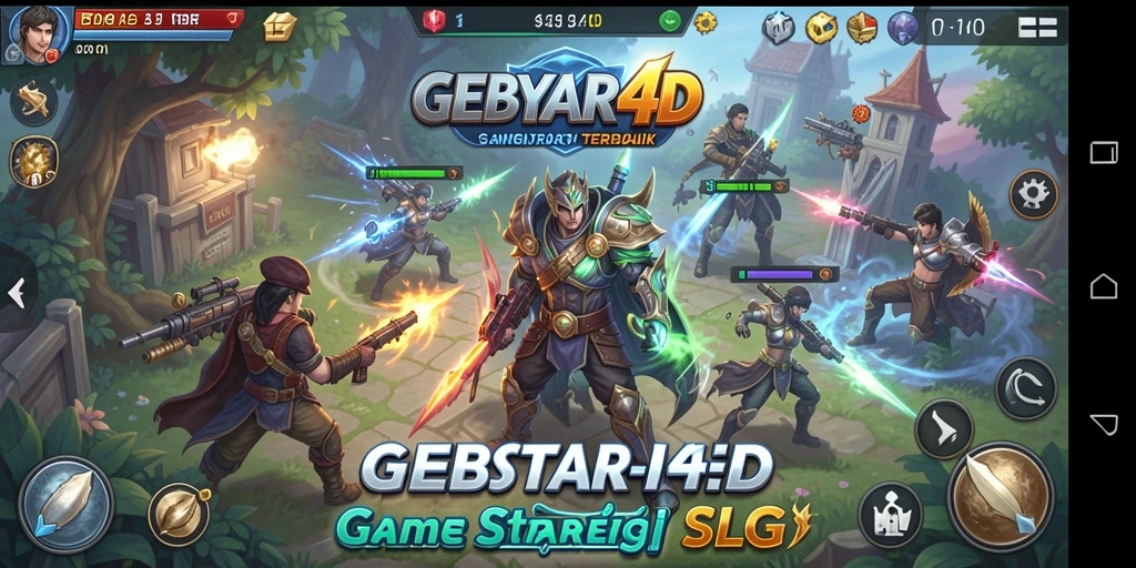 Tangkapan layar utama gameplay GEBYAR4D yang mendebarkan.