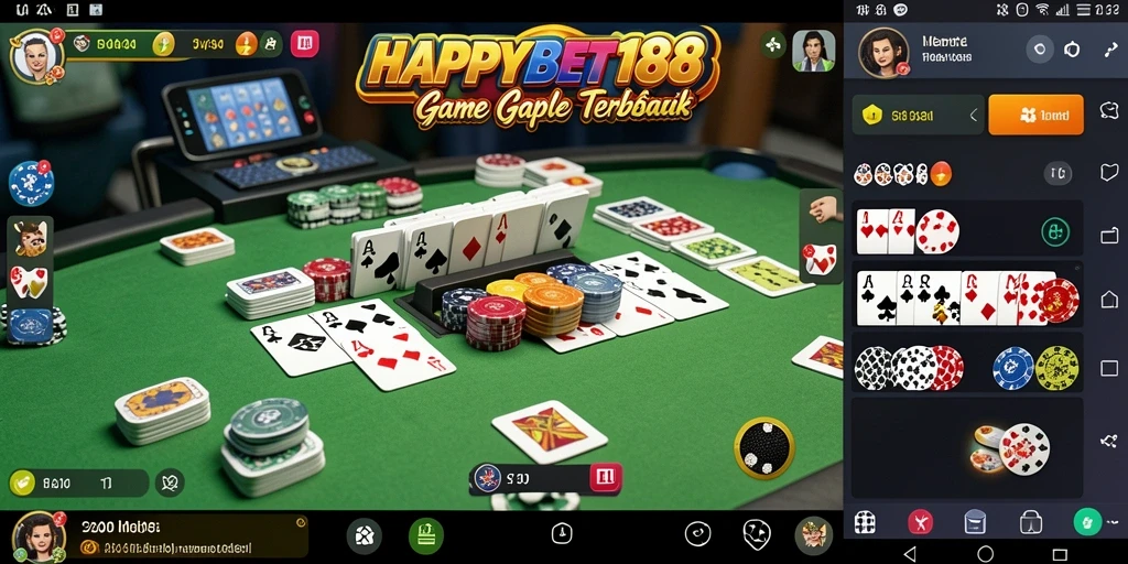 Tangkap layar gameplay Gaple yang seru dan penuh strategi.