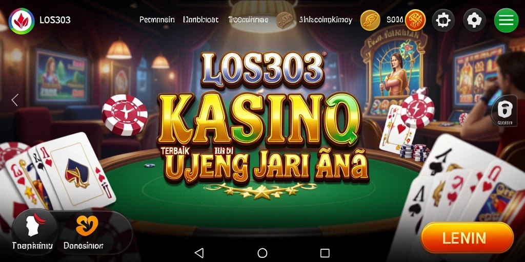 Tampilan menakjubkan dari gameplay Kasino di LOS303.