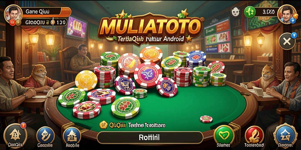 Tampilan gameplay QiuQiu yang menarik di MULIATOTO.