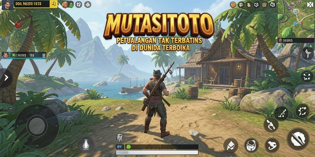 Tampilan gameplay <strong>MUTASITOTO</strong> yang memukau dan penuh petualangan.