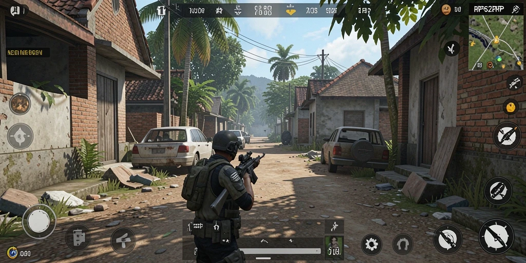 Tampilan gameplay RP62RP yang memukau dan interaktif.