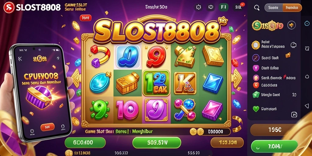 Tampilan menarik gameplay SLOST8808 dengan efek suara yang memukau.