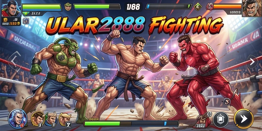 Tampilan seru dari gameplay ULAR288 yang penuh aksi.